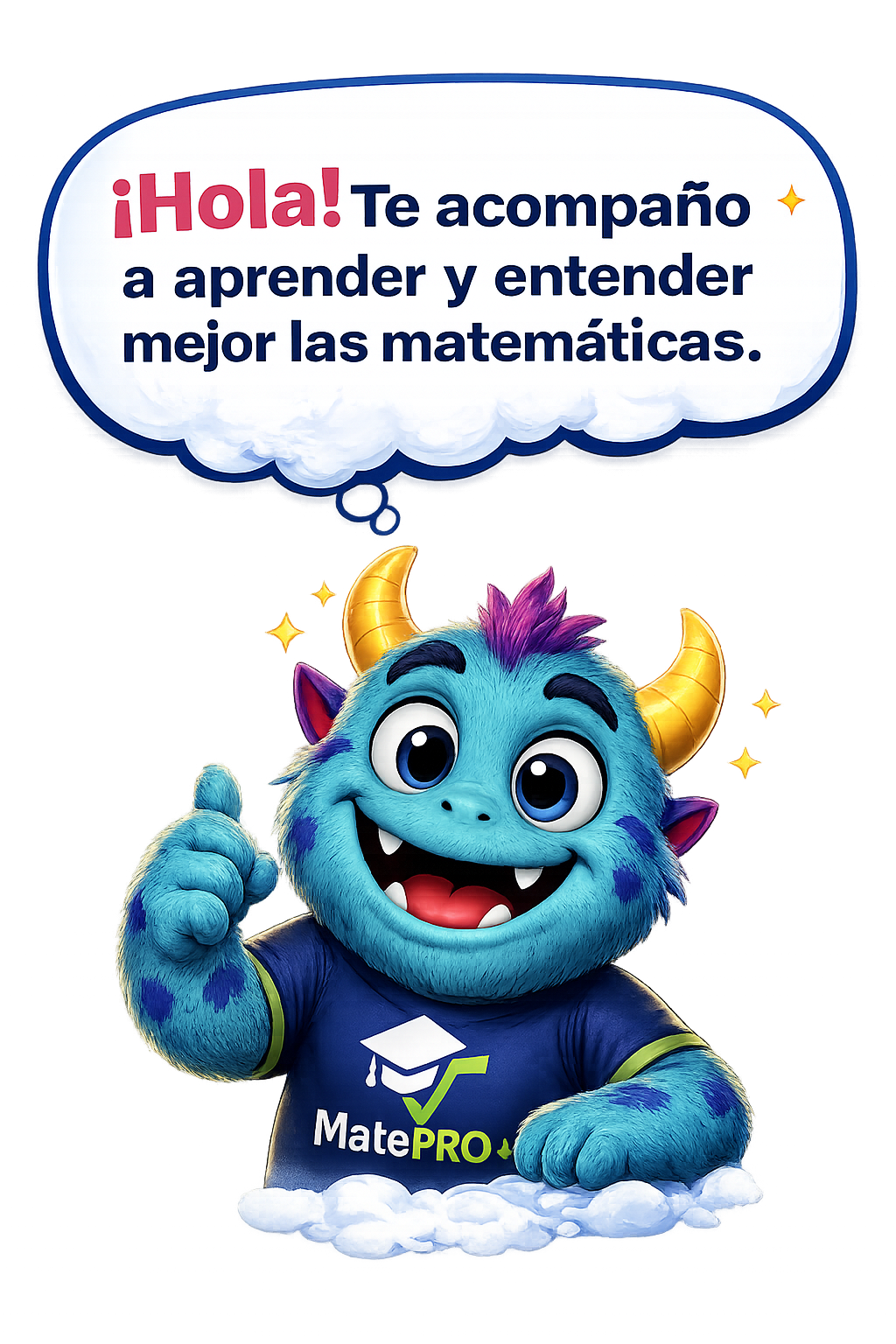 Proxito de MatePRO+, mascota de MatePRO+